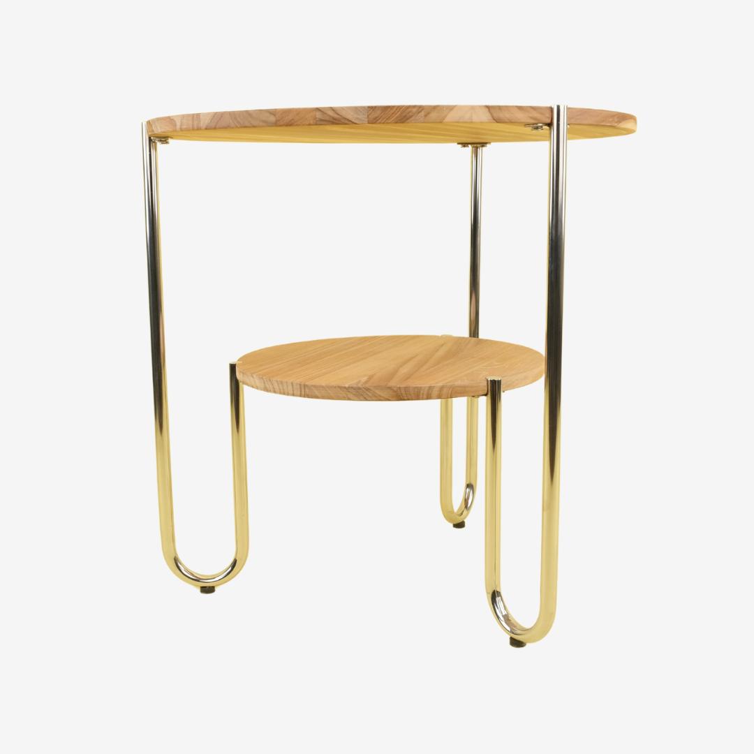 BEGJA - Two Levels Rounded Table - Image 3