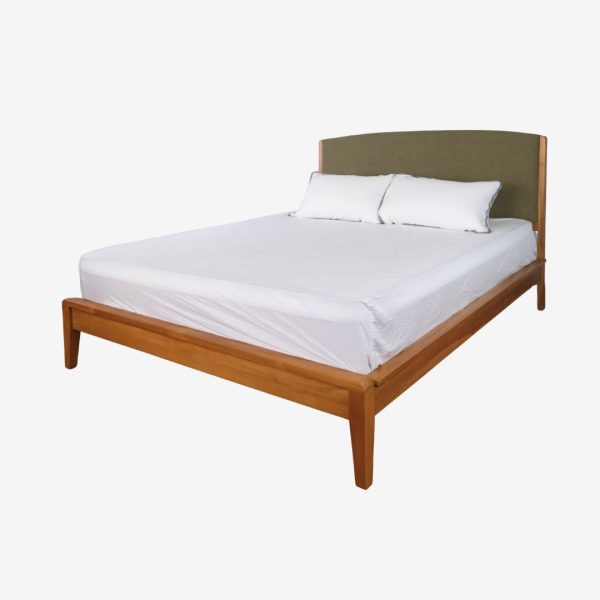 Solid Teak Wood Bed 1