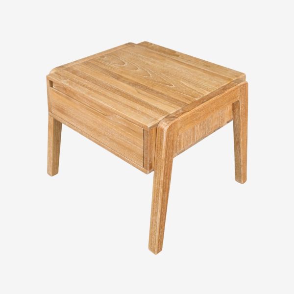 Solid Teak Wood Side Table