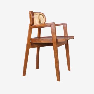 Solid Teak Wood Armchair
