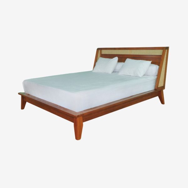 Solid Teak Wood Bed 1