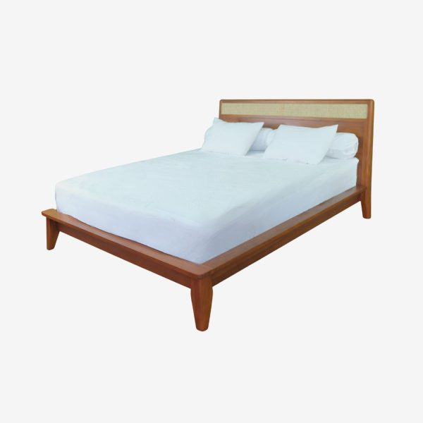 Solid Teak Wood Bed 2