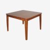Solid Teak Wood Square Dining Table