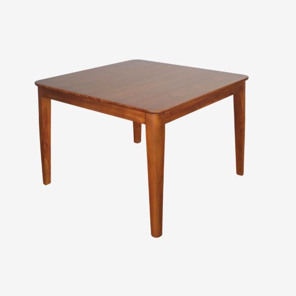 Solid Teak Wood Square Dining Table