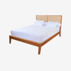 Larisa Solid Teak Wood Bed 1