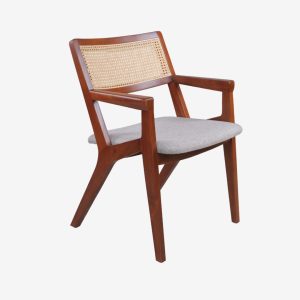 Solid Teak Wood Armchair