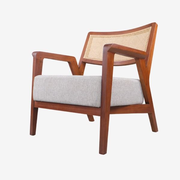 Solid Teak Wood Sofa 1 Seater