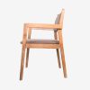Solid Teak Wood Armchair
