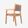 Solid Teak Wood Armchair