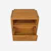 Solid Teak Wood Bed Nightstand