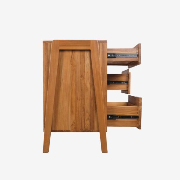 Solid Teak Wood Chest Of Drawers