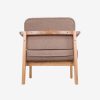 Solid Teak Wood Sofa 1 Seater A