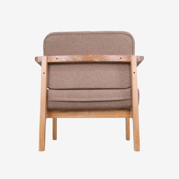 Solid Teak Wood Sofa 1 Seater A