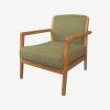 Solid Teak Wood Sofa 1 Seater B