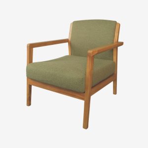 Solid Teak Wood Sofa 1 Seater B