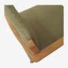 Solid Teak Wood Sofa 1 Seater B