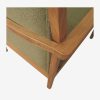 Solid Teak Wood Sofa 2 Seater B