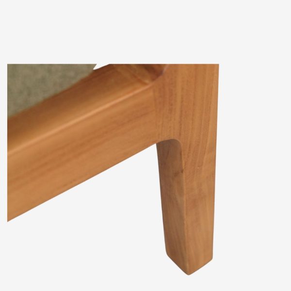 Solid Teak Wood Sofa 2 Seater B