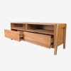 Solid Teak Wood TV Stand