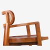 Solid Teak Wood Armchair