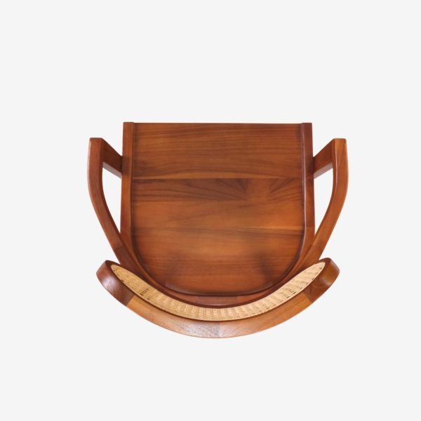 Solid Teak Wood Armchair