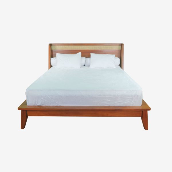 Solid Teak Wood Bed 1
