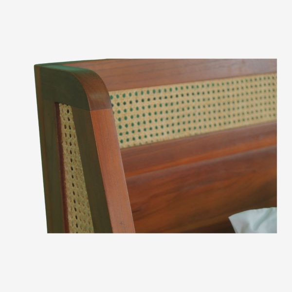 Solid Teak Wood Bed 1