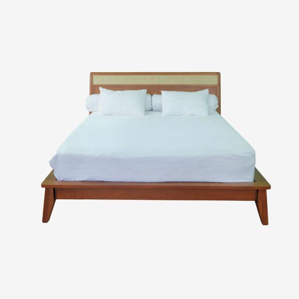 Solid Teak Wood Bed 2