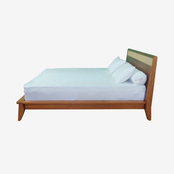 Solid Teak Wood Bed 2