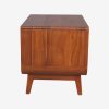 Solid Teak Wood Bed Nightstand