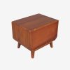 Solid Teak Wood Bed Nightstand