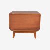 Solid Teak Wood Bed Nightstand