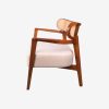 Solid Teak Wood Sofa 2 Seater