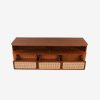 Solid Teak Wood TV Stand 150