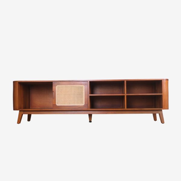 Solid Teak Wood TV Stand 200