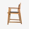 Solid Teak Wood Armchair