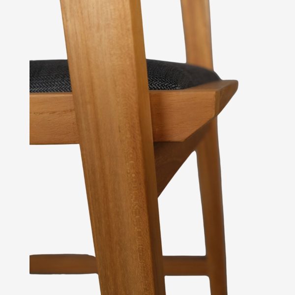 Solid Teak Wood Armchair