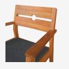 Solid Teak Wood Armchair