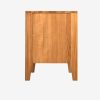 Solid Teak Wood Bed Nightstand