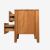 Solid Teak Wood Bed Nightstand