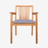 Larisa Solid Teak Wood Armchair