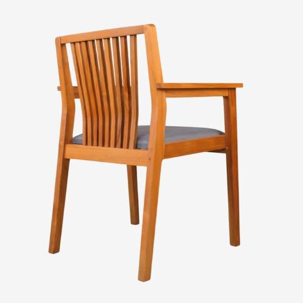 Solid Teak Wood Armchair