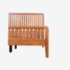 Solid Teak Wood Bed