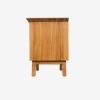 solid teak wood bed nightstand