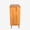 Solid Teak Wood Chest of 5 Drawers
