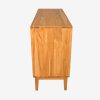 Solid Teak Wood Chest Of 9 Drawers