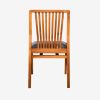 Solid Teak Wood Side Chair