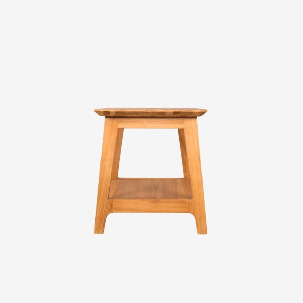 Solid Teak Wood Side Table