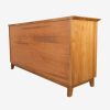 Solid Teak Wood Sideboard with Rattan