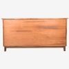 Solid Teak Wood Sideboard with Rattan